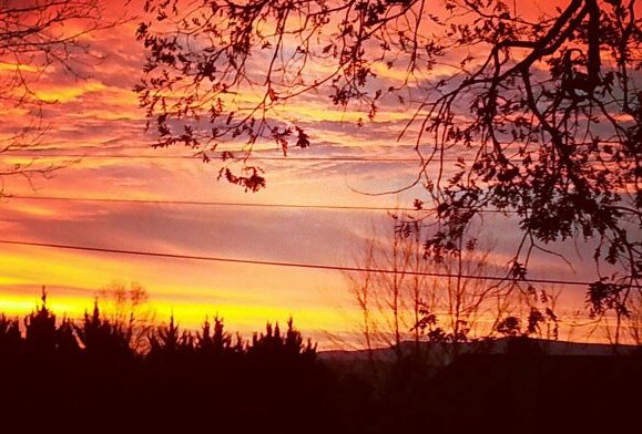 Sunrise over Princeton, WV